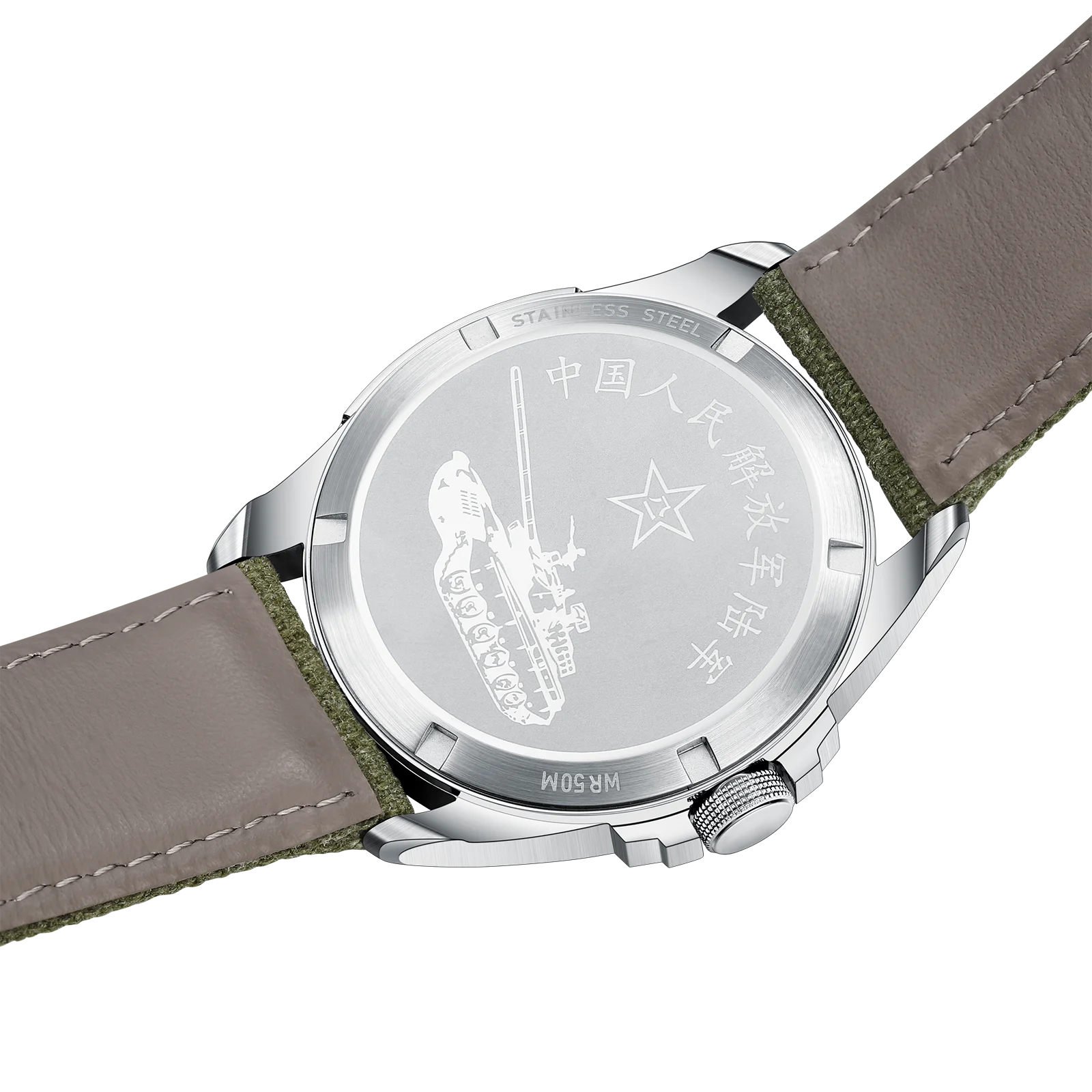 Seagull Luxury Bracelet Military Men Watch Automatic Mechanical Watches For Men Wear Resistant Leather Strap Luminous Clock D581 - Image 4