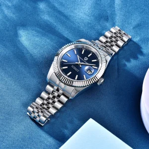 PAGANI DESIGN Men Mechanical Watch Luxury Automatic Watch Sport Stainless Steel 100M Waterproof Watch for Men
